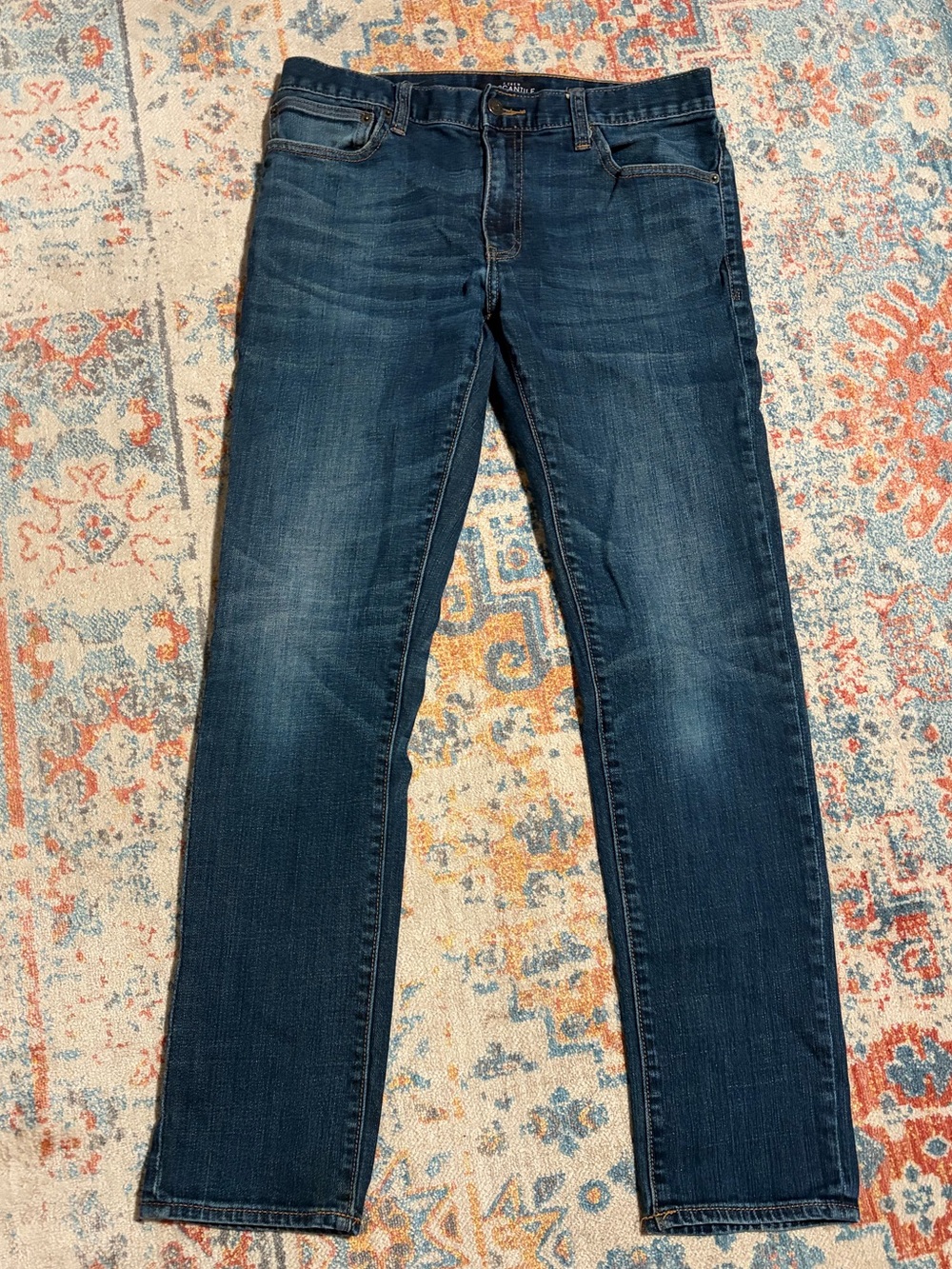 J.Crew slim dark rinse jeans